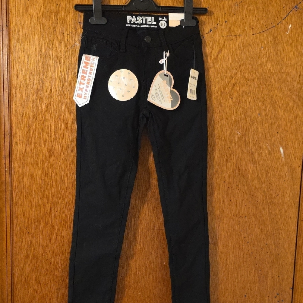 Pastels Kids Black Jeans